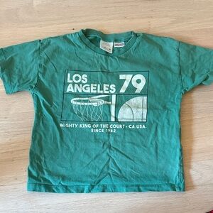 Zara Green Los Angeles Graphic Tee